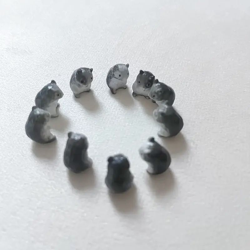 Diy Automation Projects - 5/10 個のかわいいミニマウスミニチュア置物、DIY クラフトプロジェクトに最適マイクロ風景装飾アクセサリー