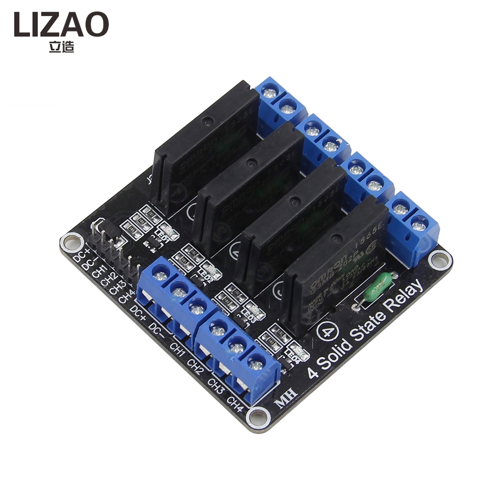 Relay 8 Channel Board - 1/2/4/8 チャンネル SSR ソリッドステートリレーモジュール 12V 高低レベルトリガー