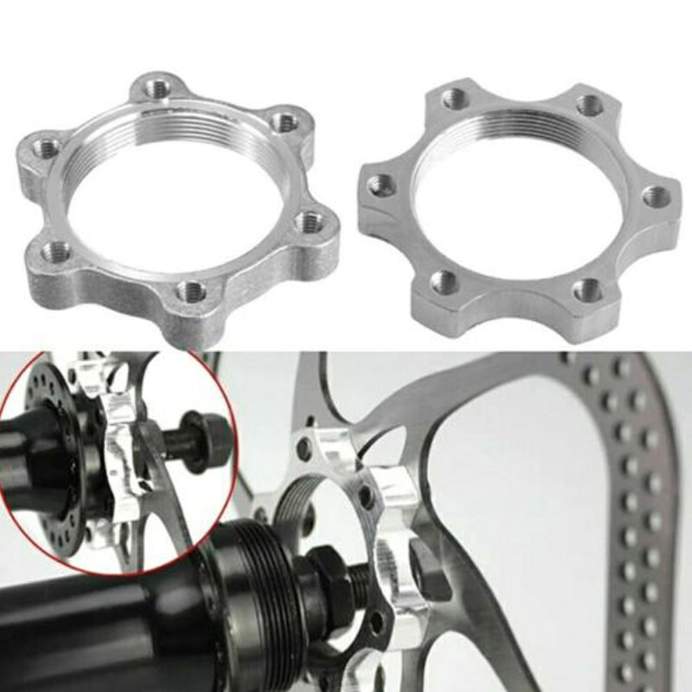 Matter Hub Thread - ロッド付きディスクブレーキローター,44mmフランジ付き6ボルトアダプター,マウンテンバイクおよびロードバイク機器用アクセサリー,2個