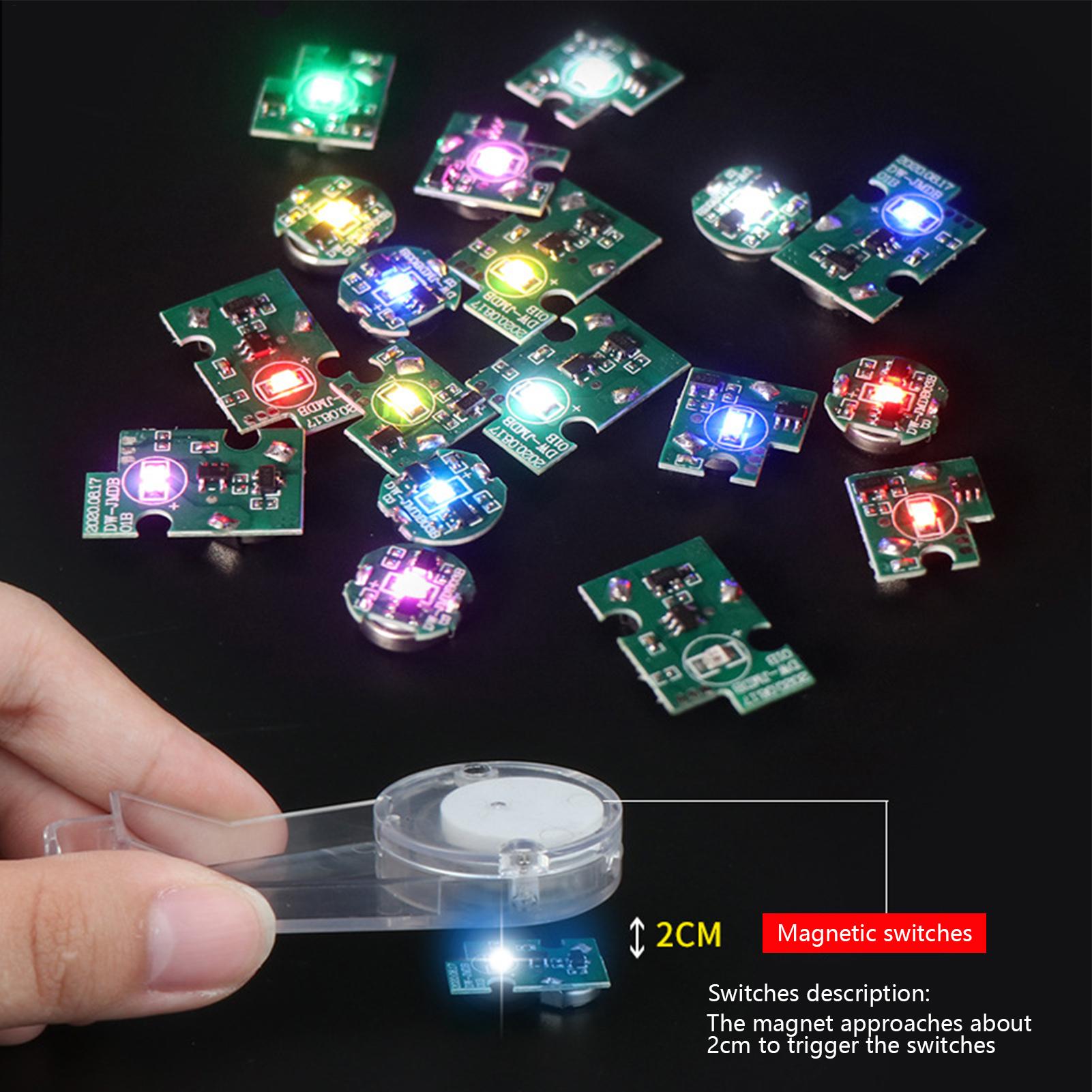 磁気制御 LED ライトミニワイヤレス LED ランプ誘導ス - Diy Automation Projects のレビューと価格