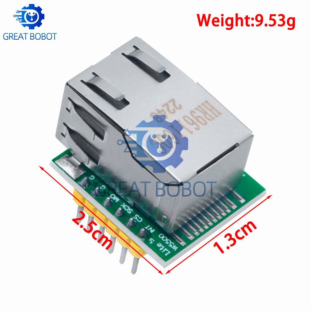 BS 1 個 W5500 イーサネットネットワークモジュール - Ethernet Module W5500 のレビューと価格