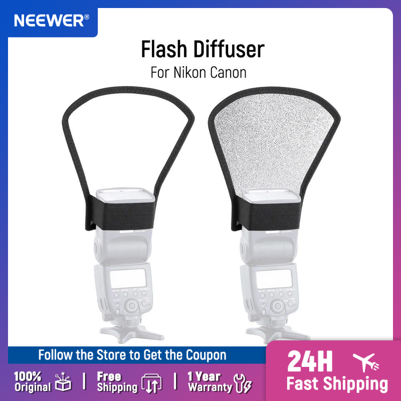 Neewer フラッシュディフューザー シルバー/ホワイト  - Tasmota Flash Tool のレビューと価格