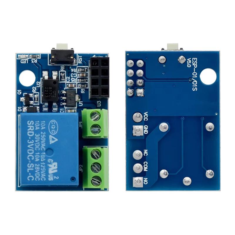 ESP8266 ESP-01S 5V Wifiリレーモジュー - Home Automation Diy Projects のレビューと価格