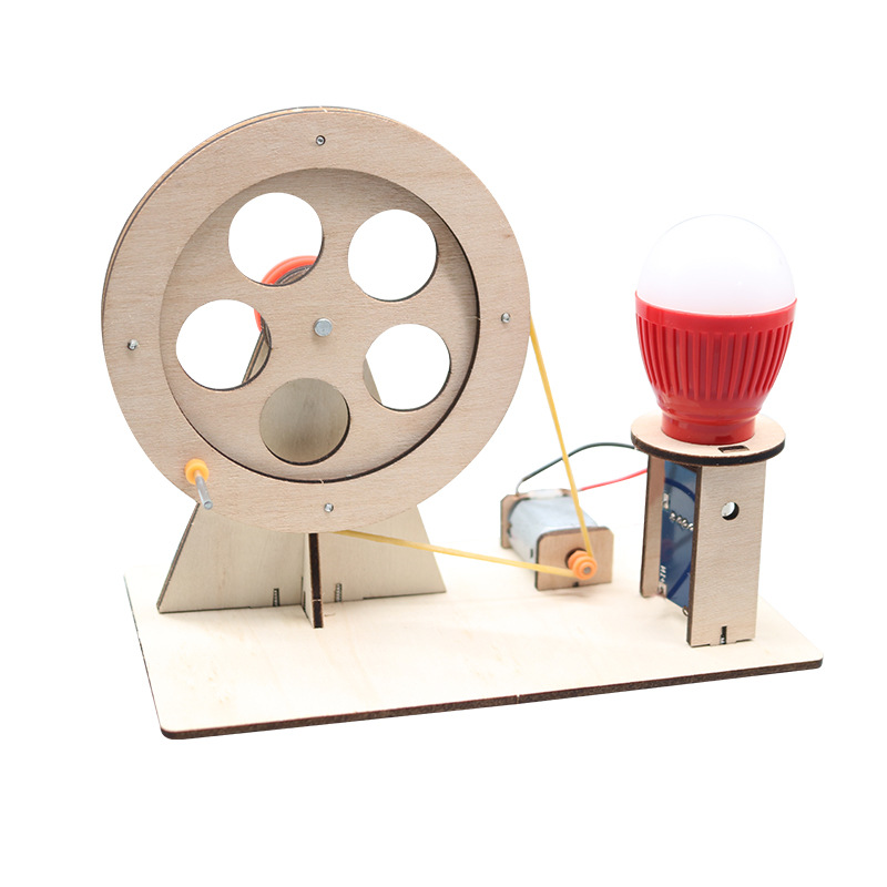 ミニ DIY ハンドクランク発電機電球 STEM 科学実験キ - Diy Automation Projects のレビューと価格