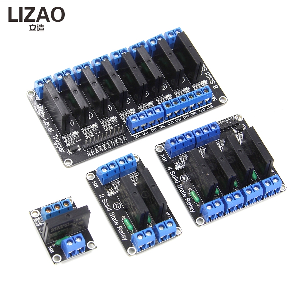 1/2/4/8 チャンネル SSR ソリッドステートリレーモ - Relay 8 Channel Board のレビューと価格