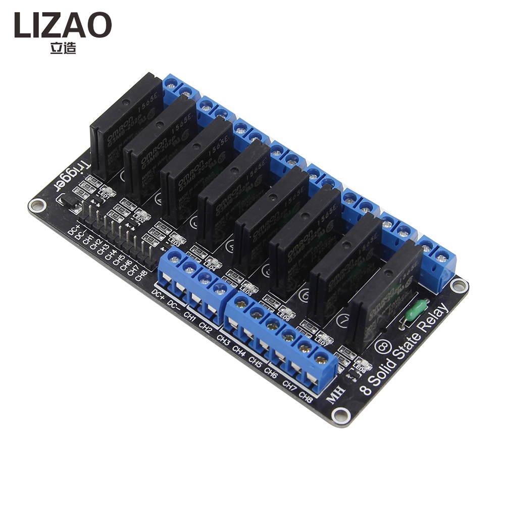 1/2/4/8 チャンネル SSR ソリッドステートリレーモ - Relay 8 Channel Board のレビューと価格
