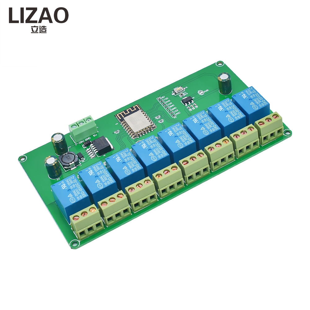 LIZAO 2/4/8 チャンネル ESP8266 ESP- - Relay 8 Channel Board のレビューと価格