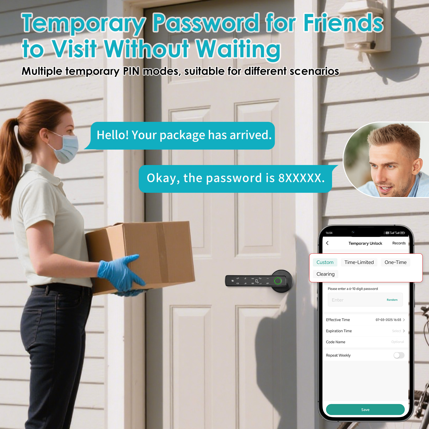Tuya スマート Bluetooth ドアロック 生体認証 - Diy Home Automation System のレビューと価格